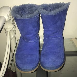 Blue bow UGG boots!!!